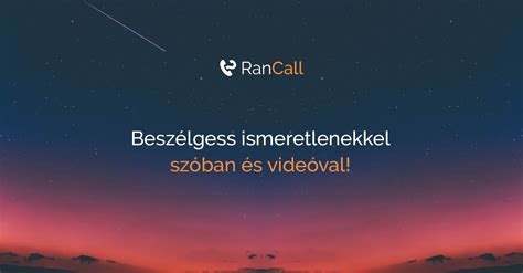 chat ingyenes|RanCall